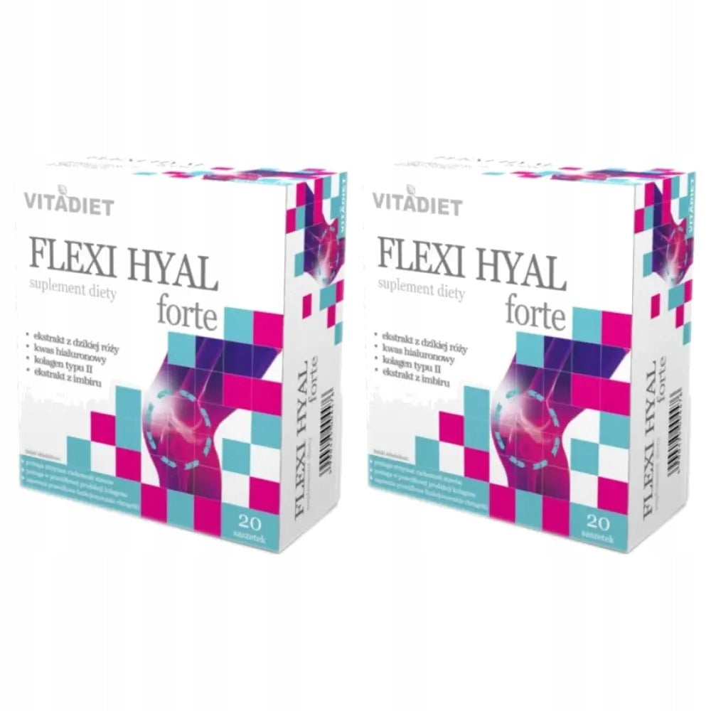 2x Flexi Hyal Forte, 20 Sachets