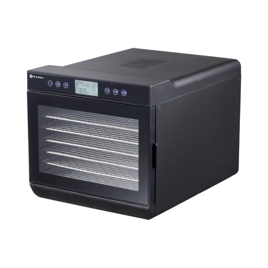 2x Food Dryer Vegetable Fruit Mushroom Fish Herbs 7 Grids 500 W 230 Brand Hendi