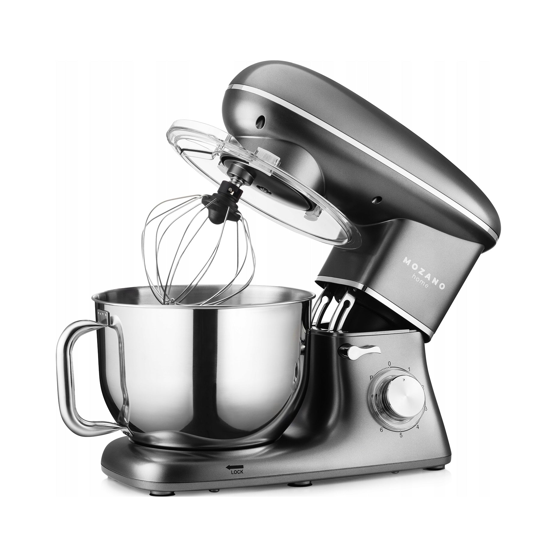 2x Food Processor Mozano Kitchen Machine 3200 Grey 2000w 3 Stirrers