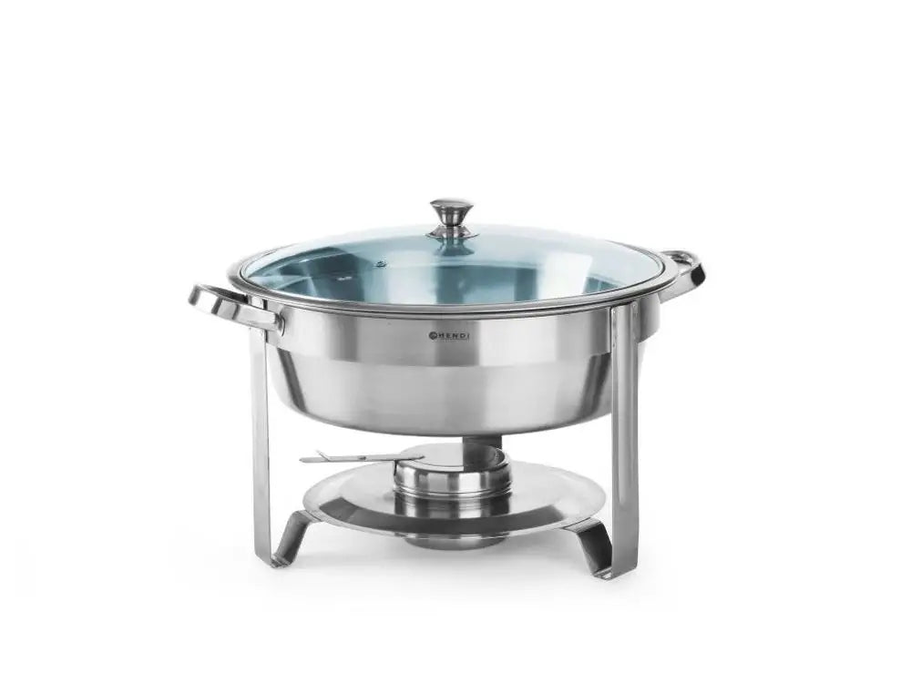 2x Food warmer for paste round steel diameter 345mm 3.5l - Hendi 47