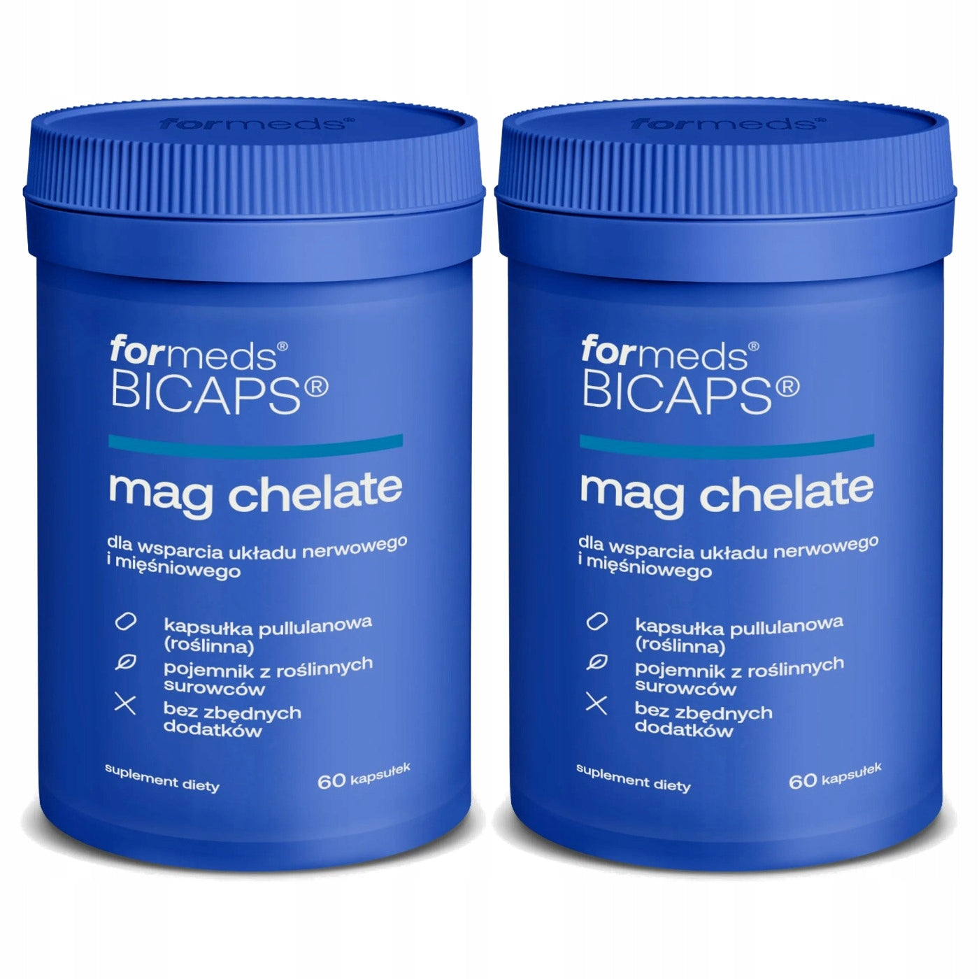 2x ForMeds Bicaps Mag Chelate 60 capsules
