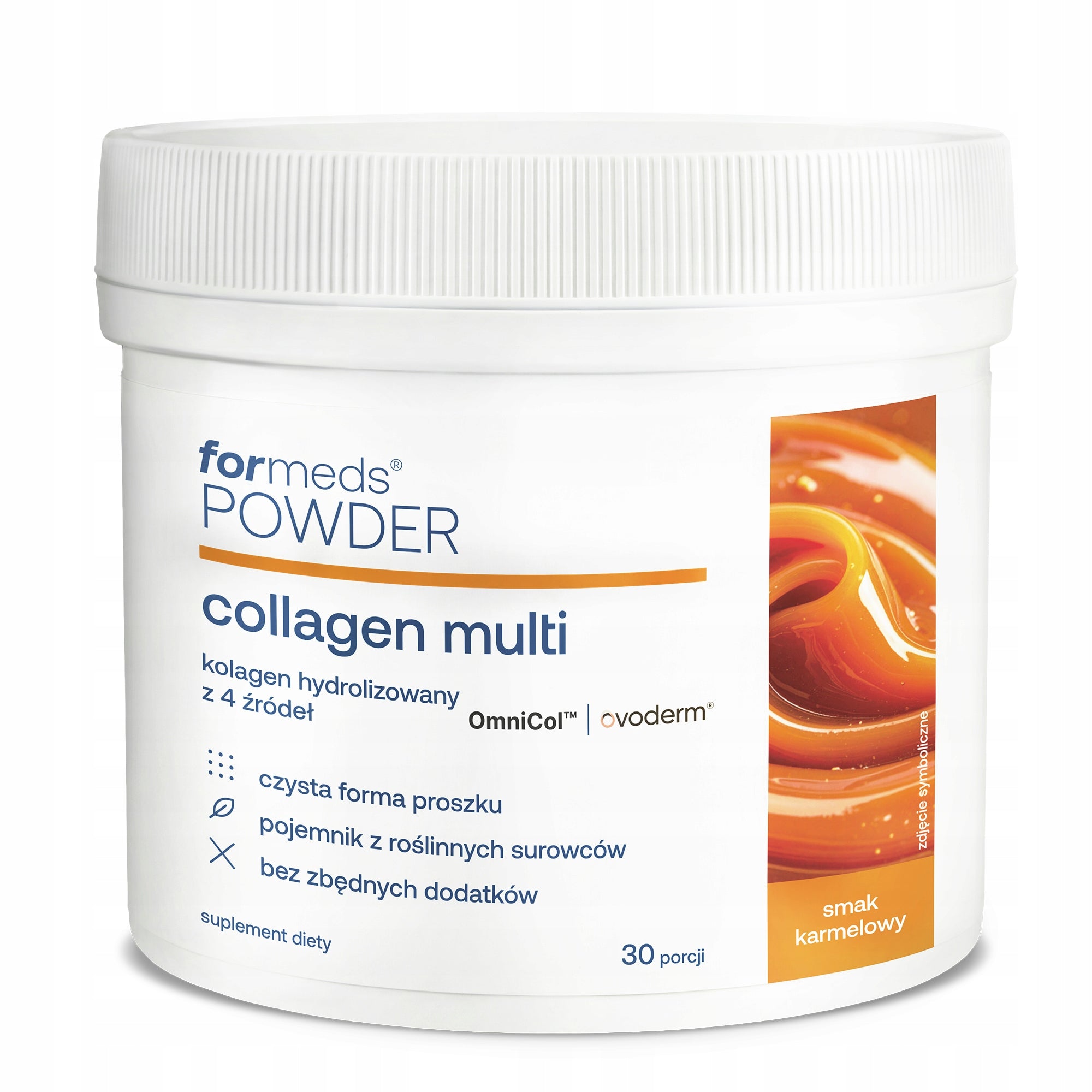 2x ForMeds Powder Collagen Multi Caramel 4 sources of collagen JOINTS Bones Packaging status original