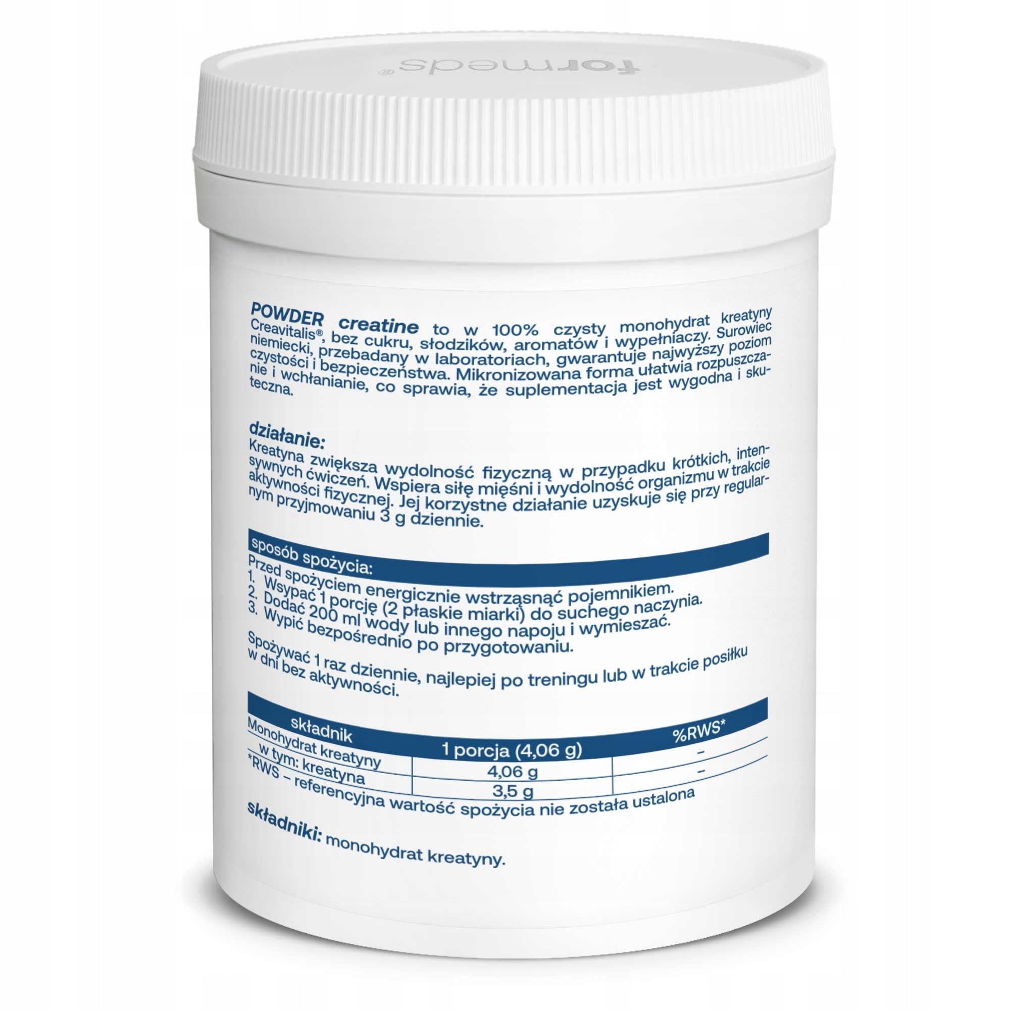 2x Formeds POWDER creatine Creatine Monohydrate Creavitalis |Muscle Packaging status original