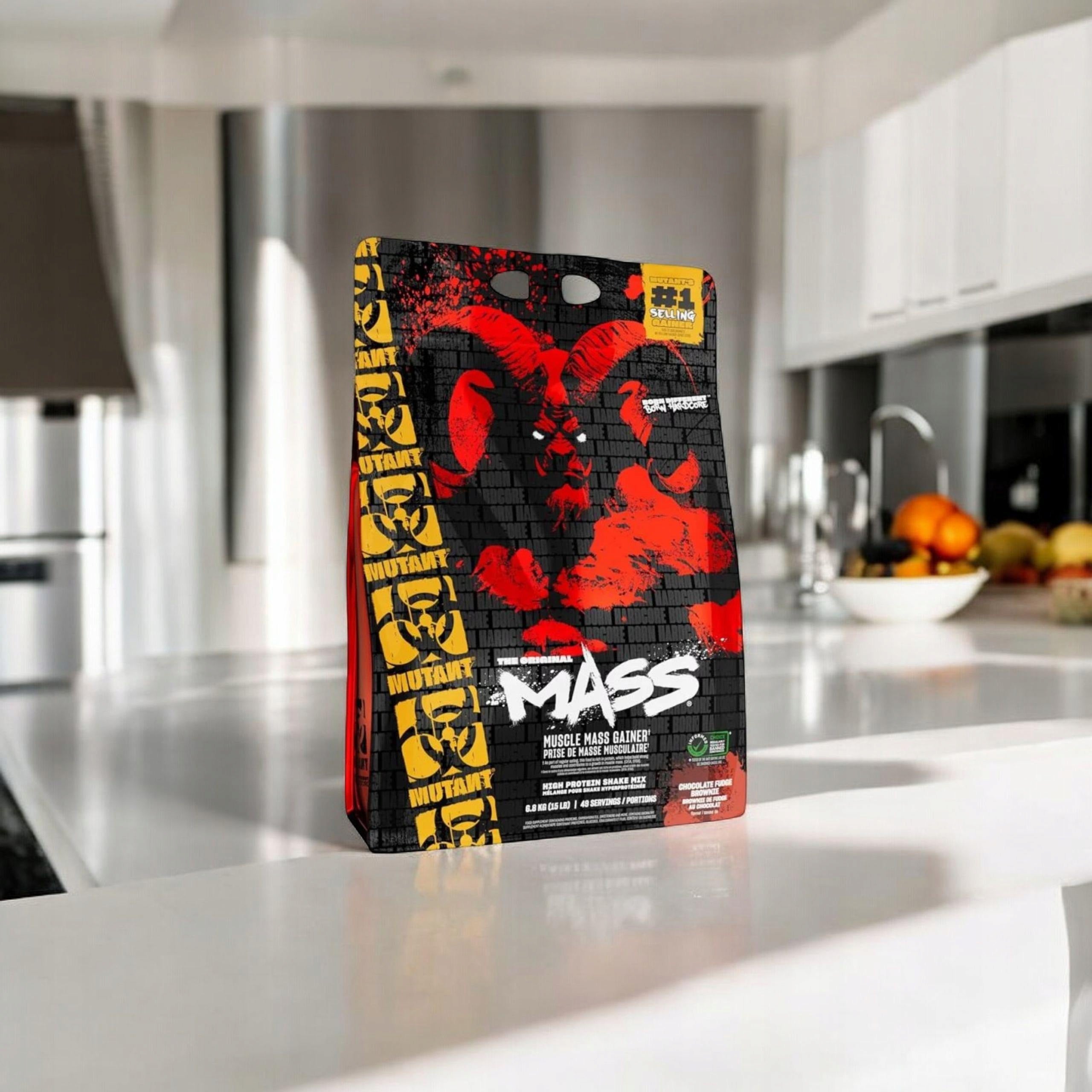 2x GAINER MUSCLE MASS 550 kcal 28g protein 6800g MUTANT MASS MUTANT Brand Mutant