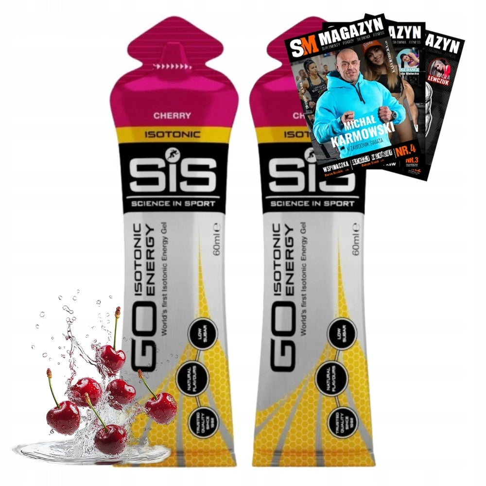 2x GEL SIS GO ISOTONIC ENERGY 60 ML FAST ISOTONIC CARBOHYDRATE ENERGY