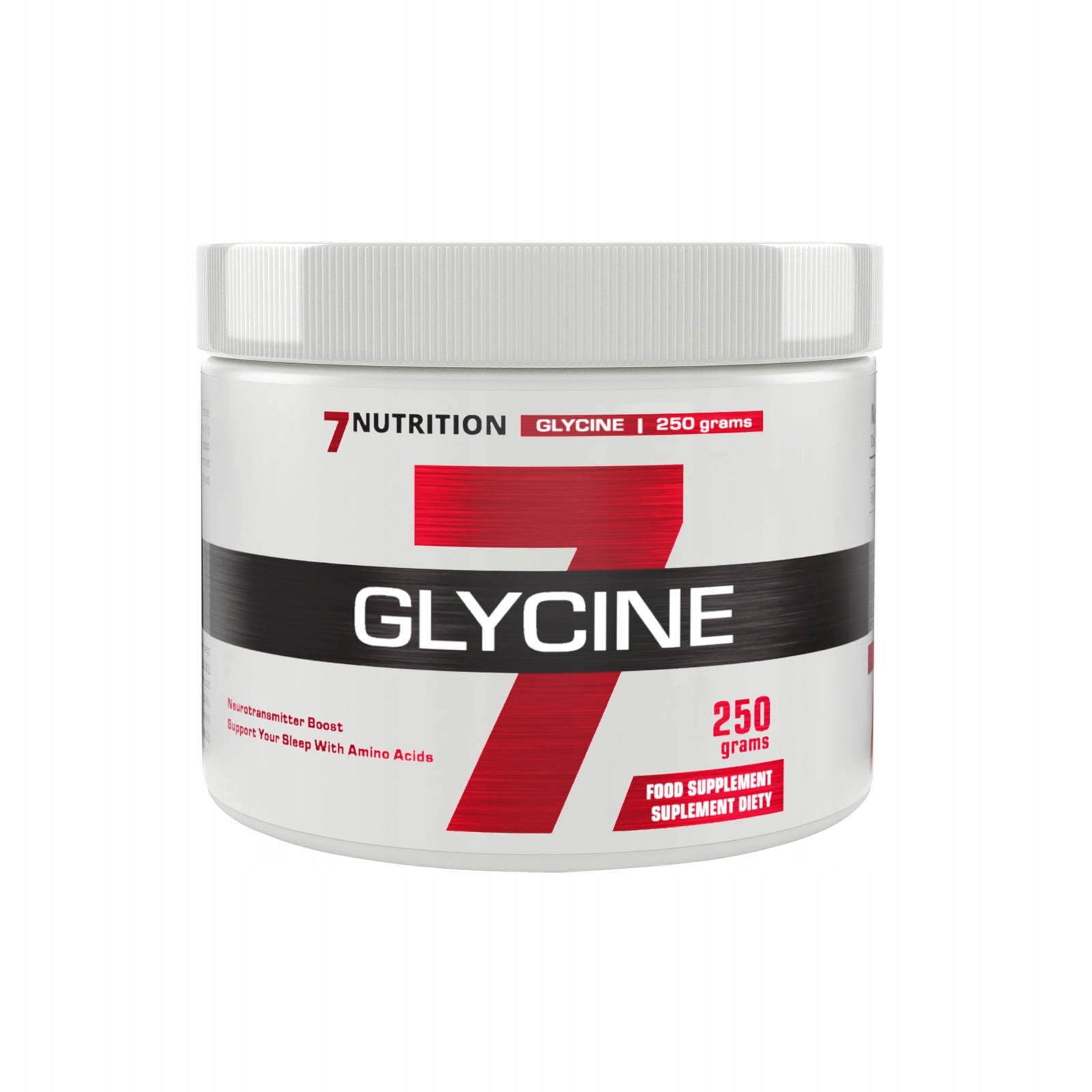 2x GLYCINE 250G SLEEP MEMORY SKIN COLLAGEN HEART VEINED INTESTINAL STRESS 7NUTRITION Expiration date at least six months from the date of purchase