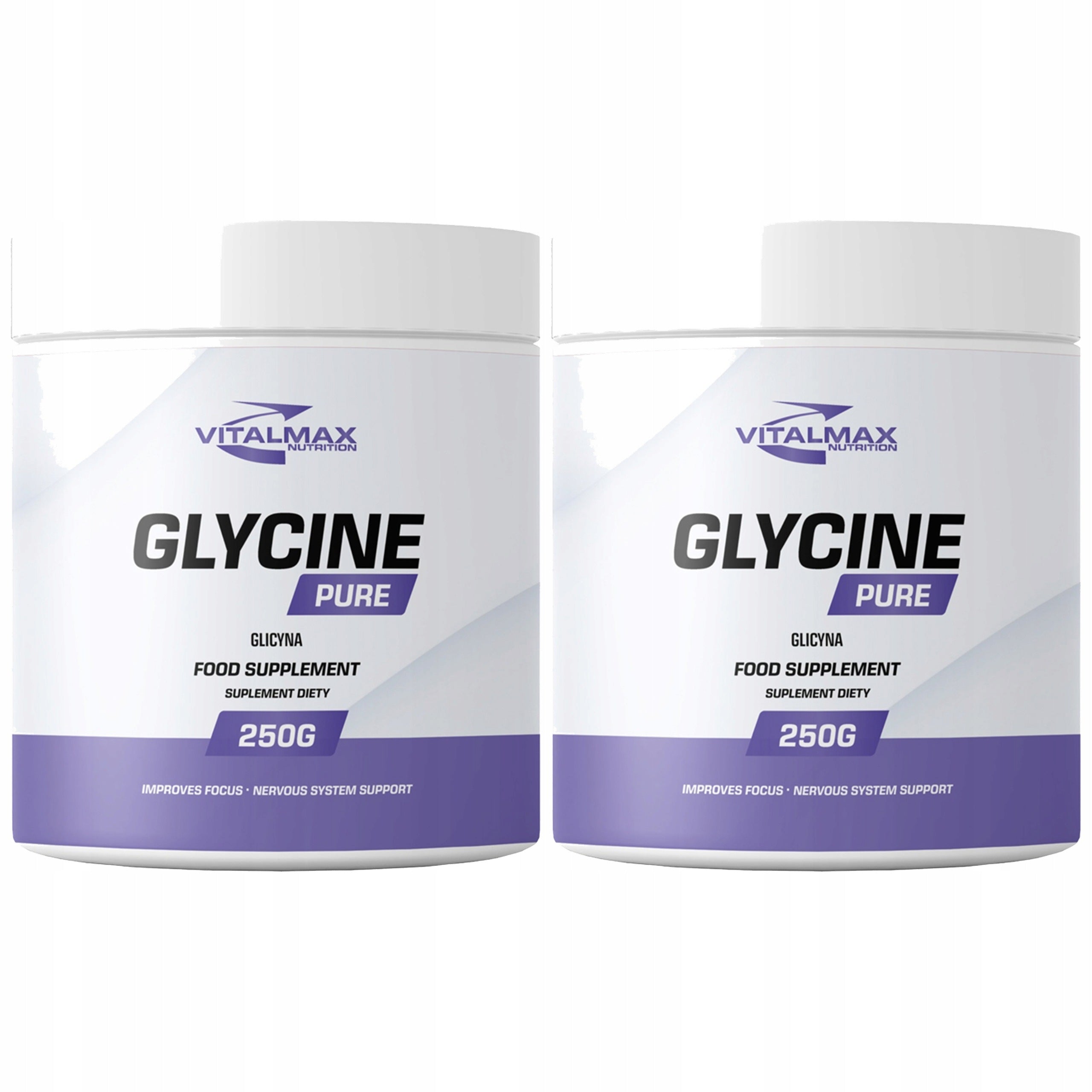 2x GLYCINE 250g Pure Powder Glycine Collagen Sleep Muscle Skin Memory