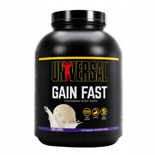 2x Gainer Protein Conditioner GAIN FAST 2260g Muscle Mass Vanilla UNIVERSAL Expiration date at least six months from the date of purchase