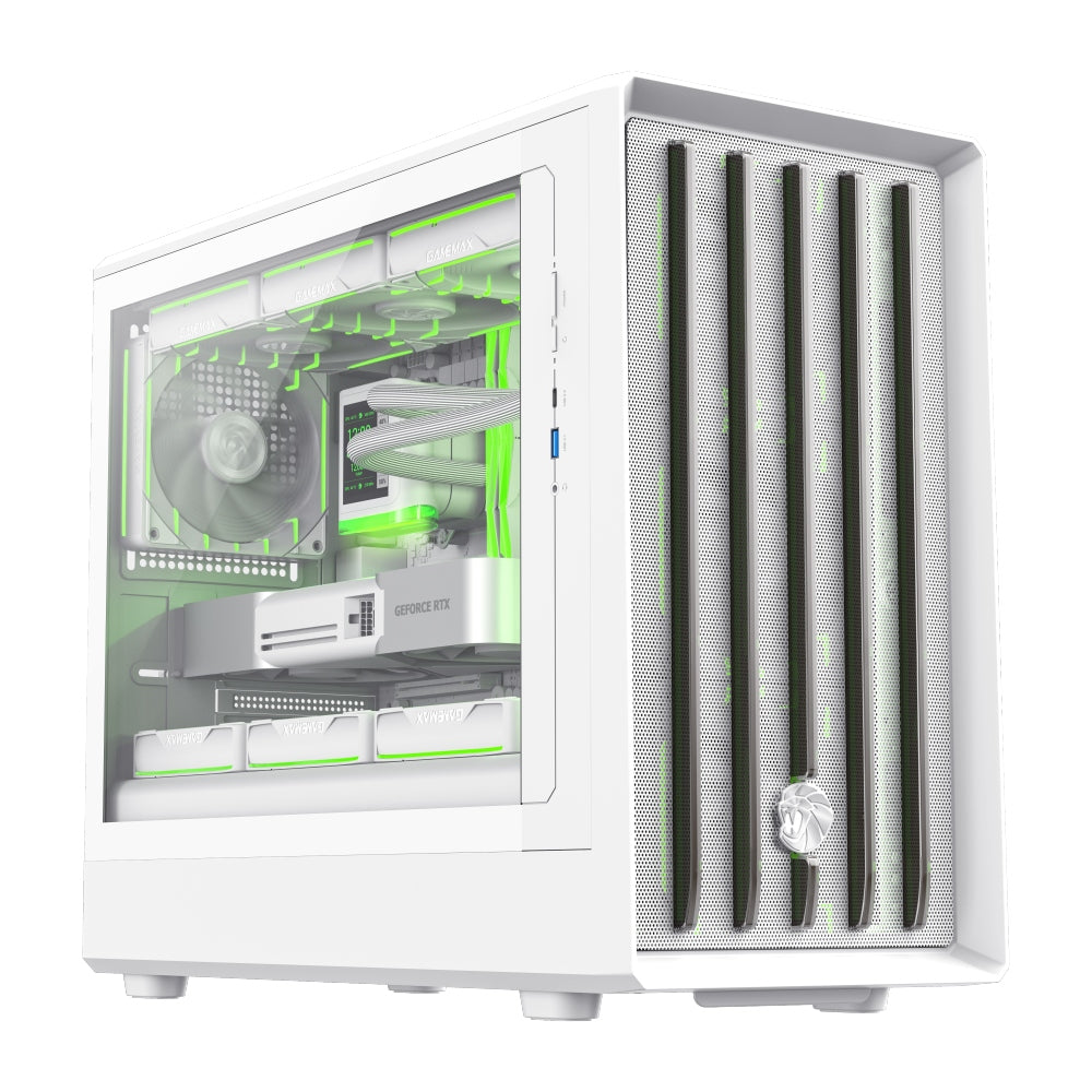 2x Gamemax | Case | CLAW 360 WH | M-ATX