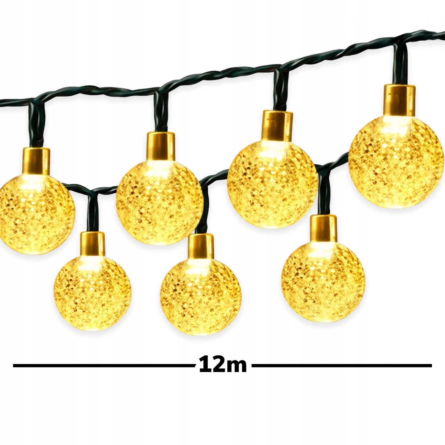 2x Garland Memflow 1200 Cm Solar Length 1200 cm