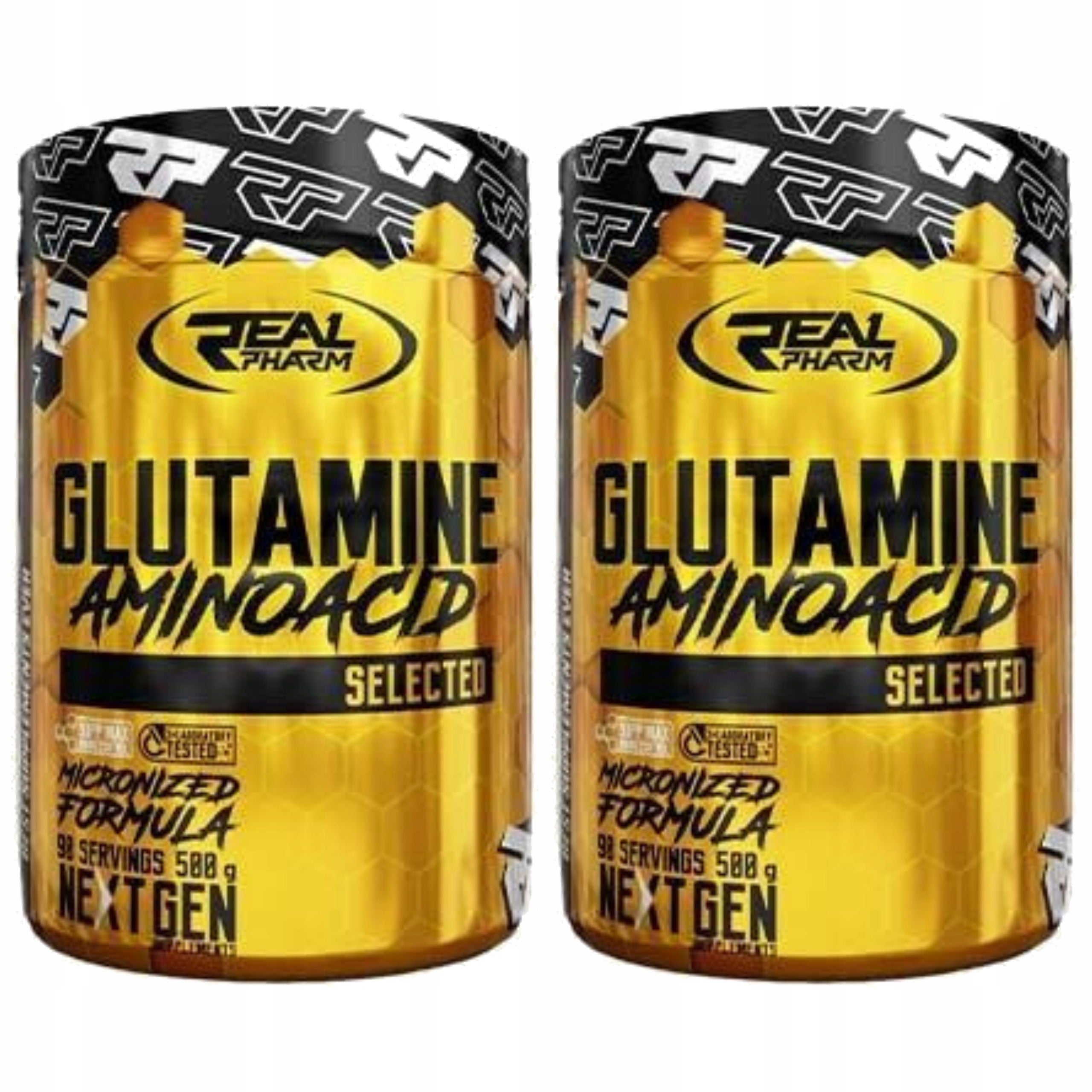 2x Glutamine 500g Taurine Muscle Regeneration Intestinal Immunity BCAA Real Pha