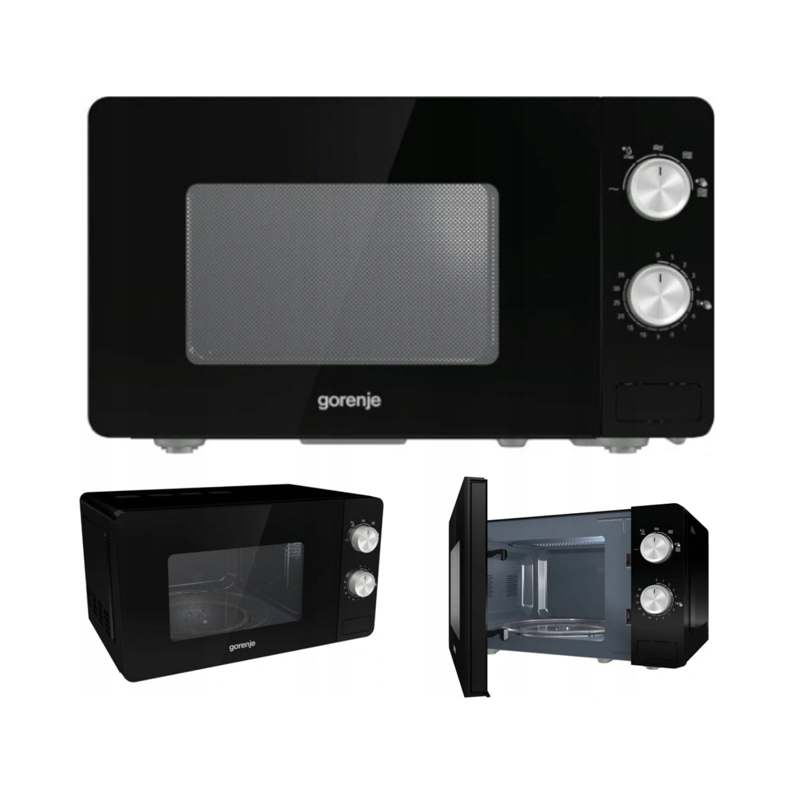 2x Gorenje | Microwave | MO20E1B | Freestanding | 20 L | 800 W |