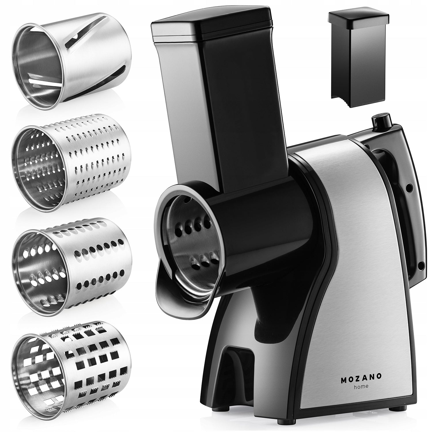2x Grater Potato Friction Machine Electric Slicer 350w Strong 4 Brand Mozano