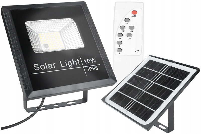 2x HALOGEN LED SOLAR FLOODLIGHT LAMP WIRELESS PORTABLE FLOODLIGHT Packaging status original