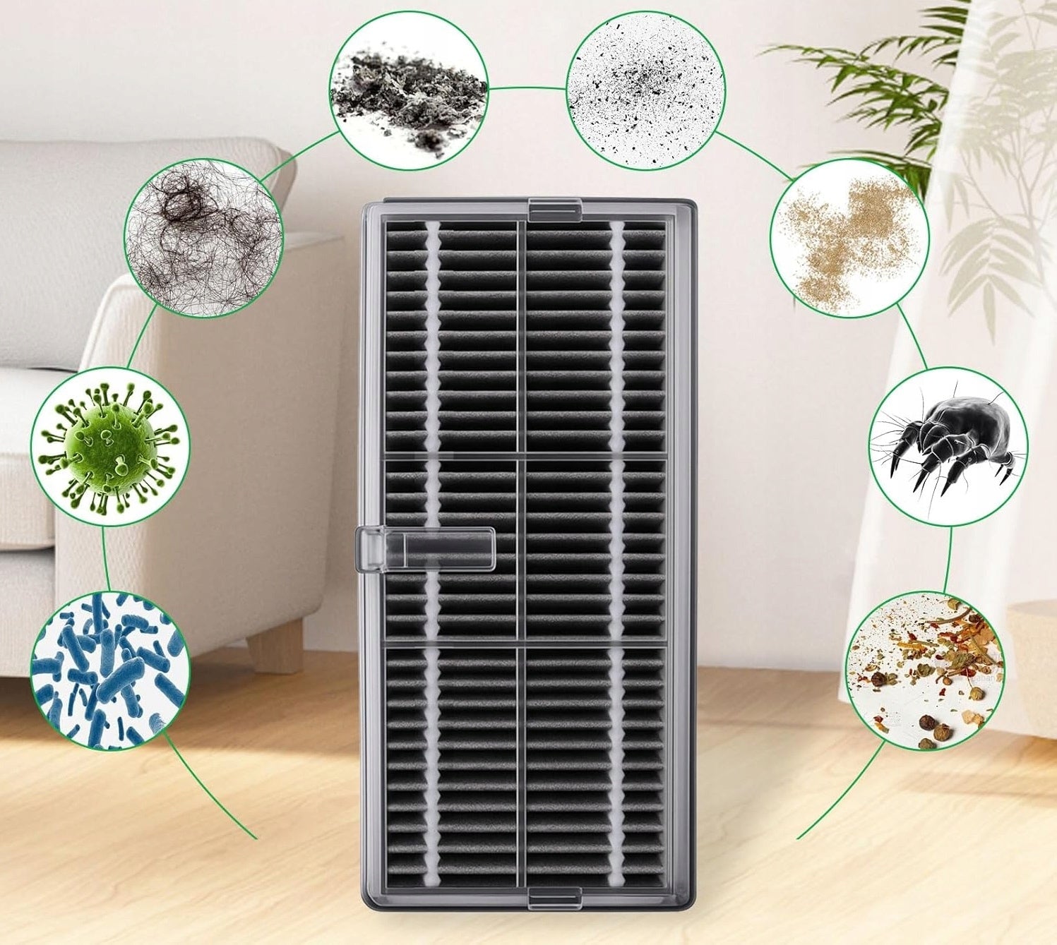2x HEPA FILTER FOR Dreame X30 X40 L10s L30 L40 Pro Ultra Heat Gen2 Master D20 Model X30 X40 L10s L30 L40 Pro Ultra Heat Gen2 Master