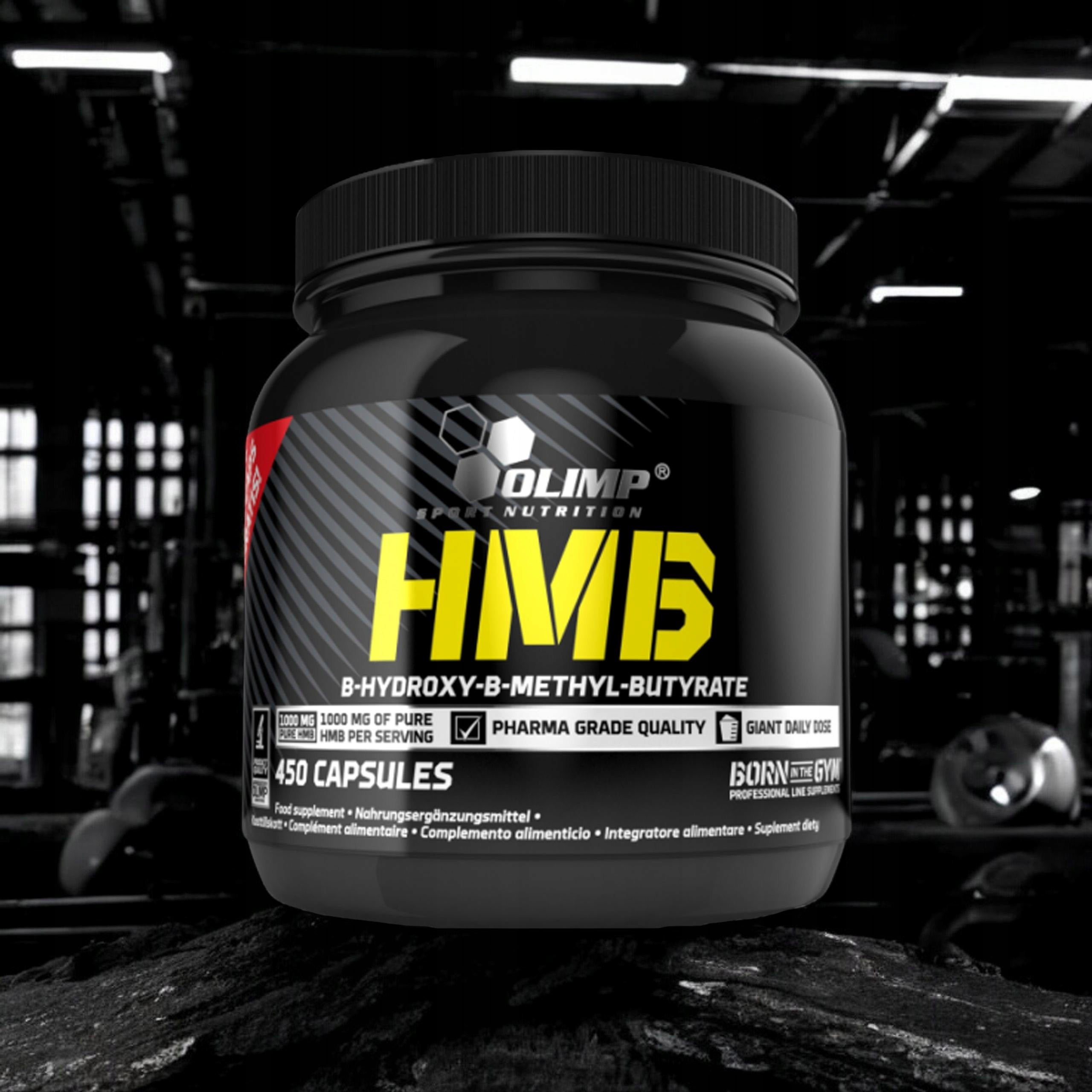 2x HMB 2000mg Muscle Mass Anti-catabolic Reduction 450 Kaps OLIMP Expiration date at least six months from the date of purchase