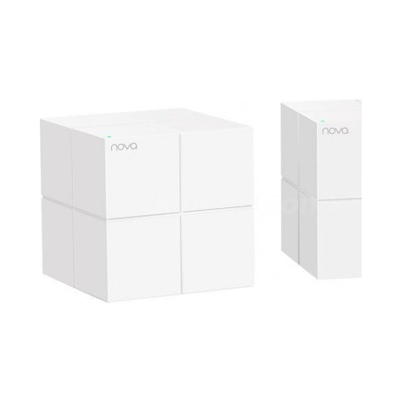 2x HOME WI-FI SYSTEM TENDA MESH NOVA MW6 2-pack