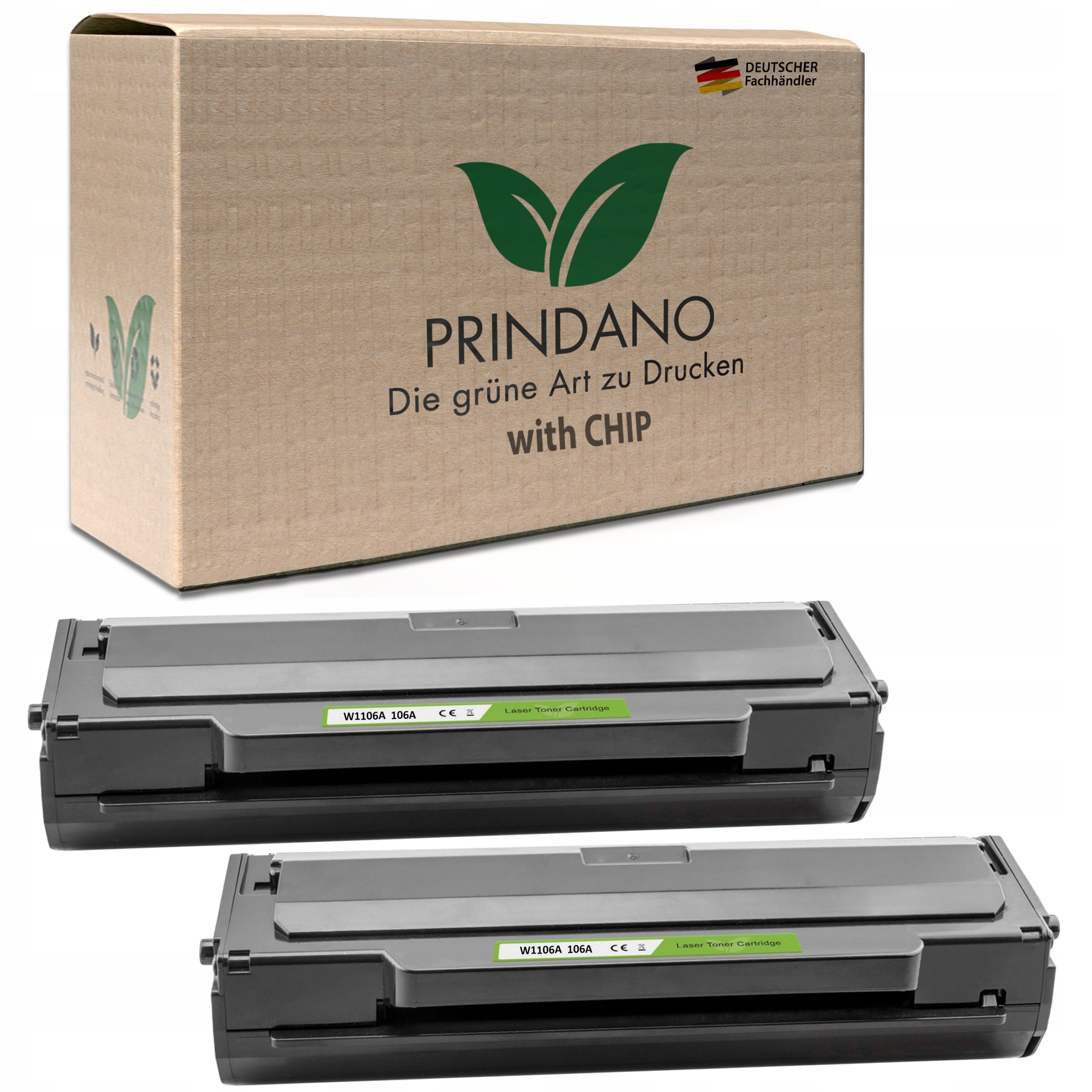 2x HP 106A Toner Cartridge with Laser CHIP 107a 107w MFP 135a 135w 137fnw 138fw 138p