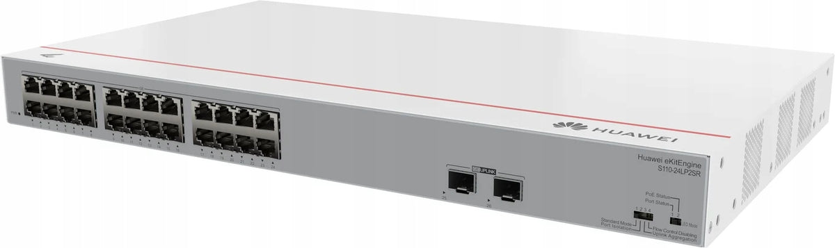2x HUAW Switch EIeKitEngine S110-24LP2SR Number of ports 24