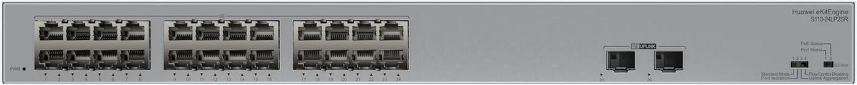 2x HUAW Switch EIeKitEngine S110-24LP2SR