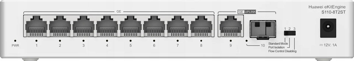 2x HUAW Switch EIeKitEngine S110-8T2ST