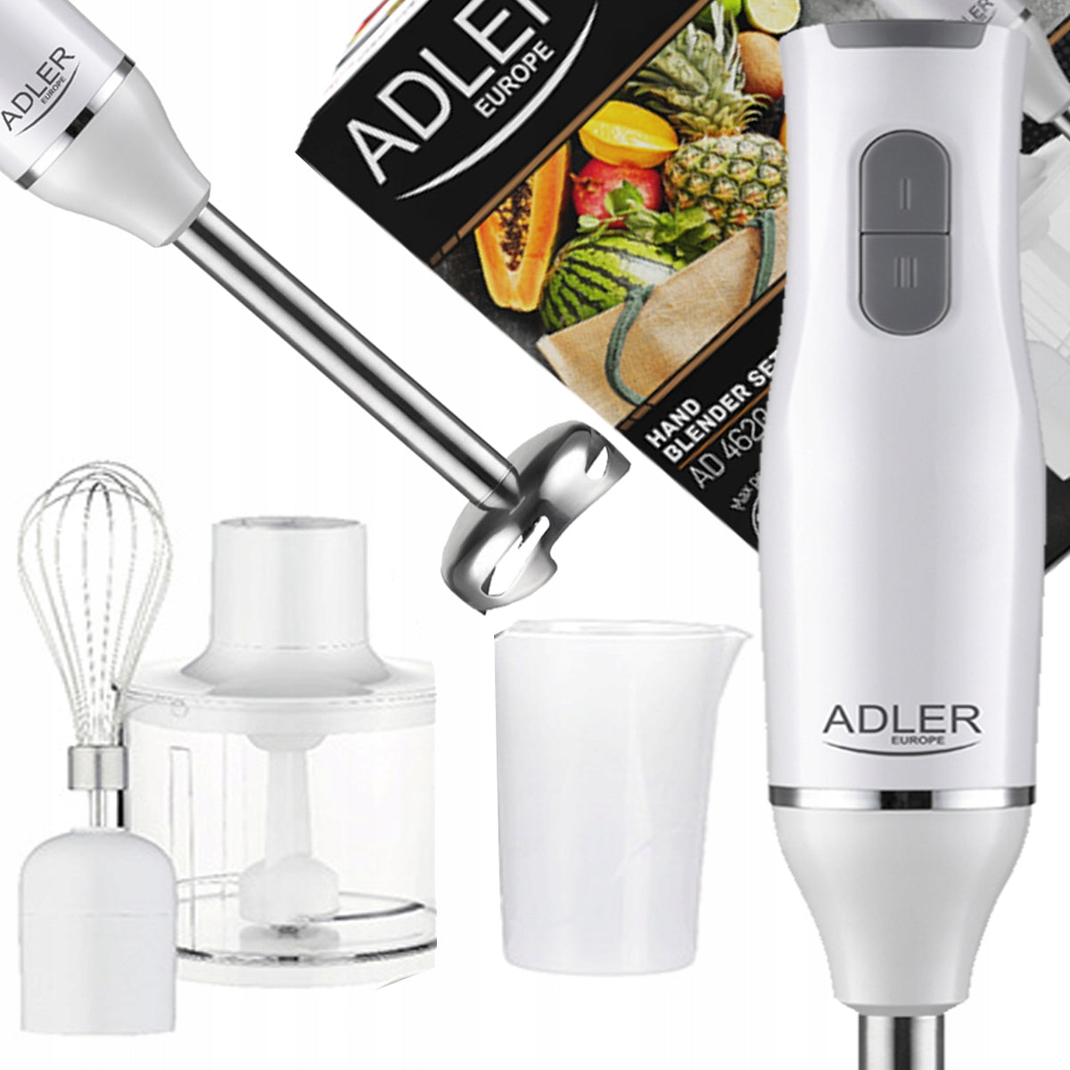 2x Hand Blender ADLER AD 4620 Brand ADLER