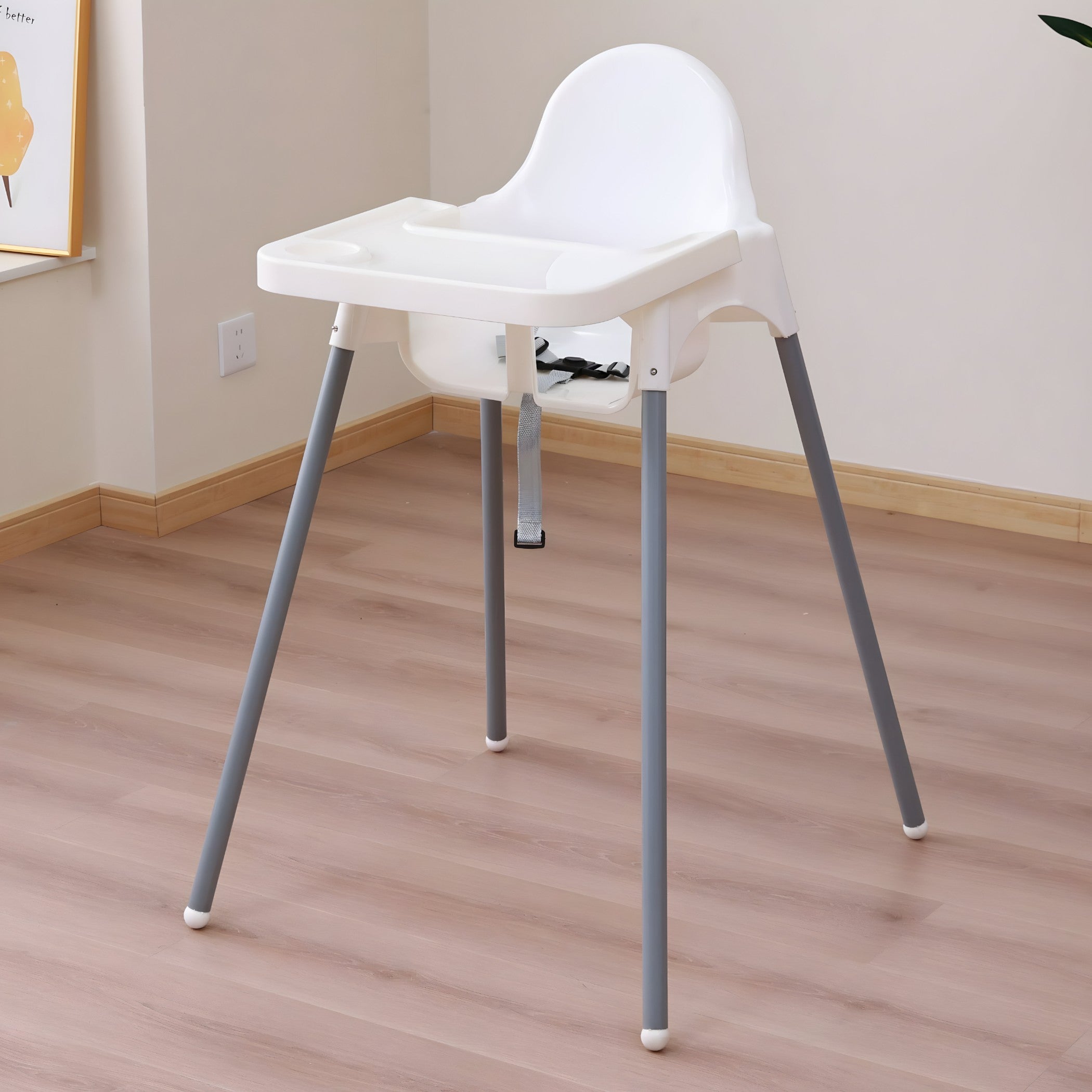 2x Highchair Retoo 90 X 58 X 62 Cm Color white