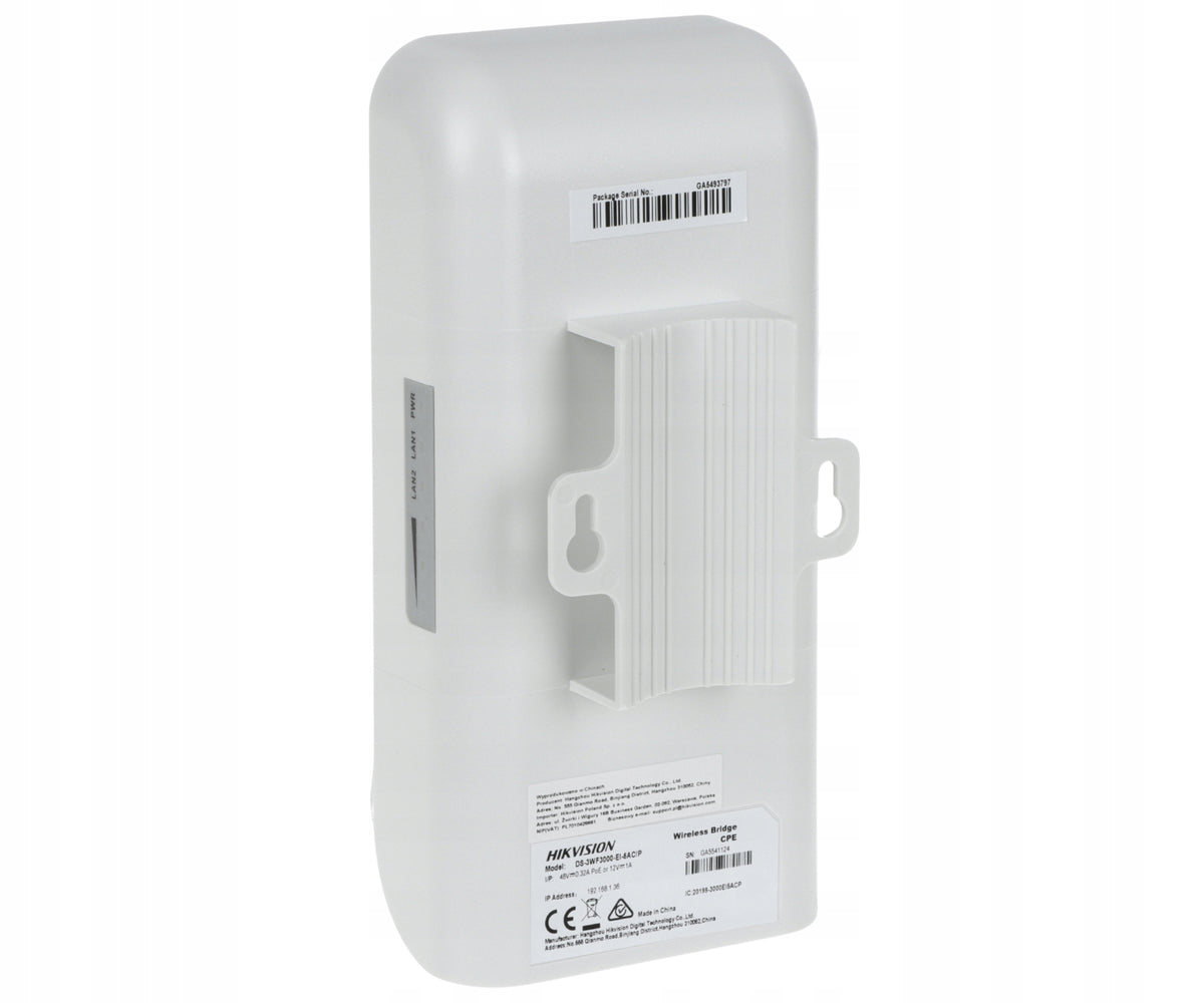 2x Hikvision DS-3WF3000S-EI-5AC/P Bridge Model DS-3WF3000S-EI-5AC/P