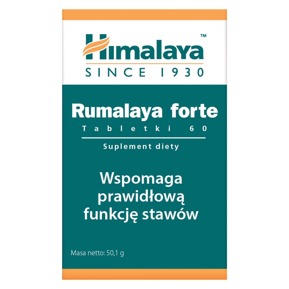 2x Himalaya Rumalaya Forte supporting joint pain 60 pcs SET EAN (GTIN) 5900116073576