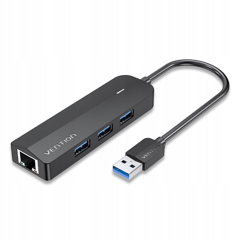 2x Hub 5in1 Vention USB 3.0 with Gigabit Ethernet adapter
