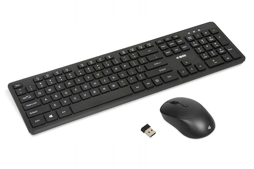 2x IBOX WIRELESS KEYBOARD + MOUSE WORKSTATION PRO KIT