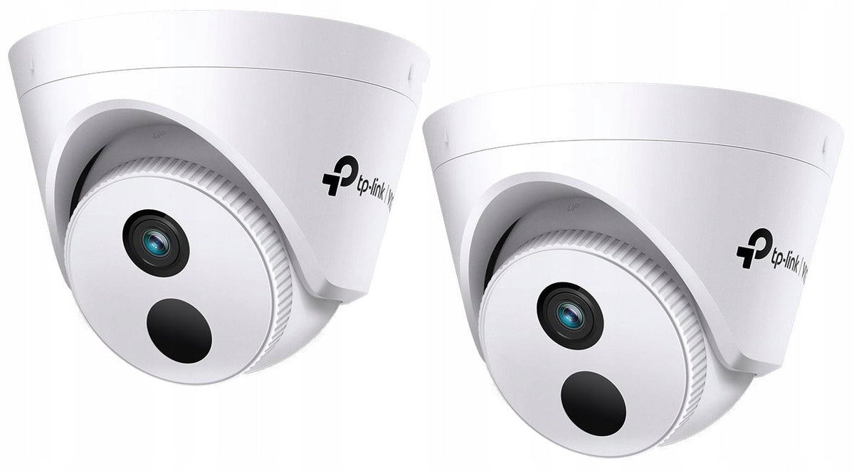 2x IP Camera TP-LINK VIGI C440 (2.8mm) 3MP PoE Outdoor Dome White