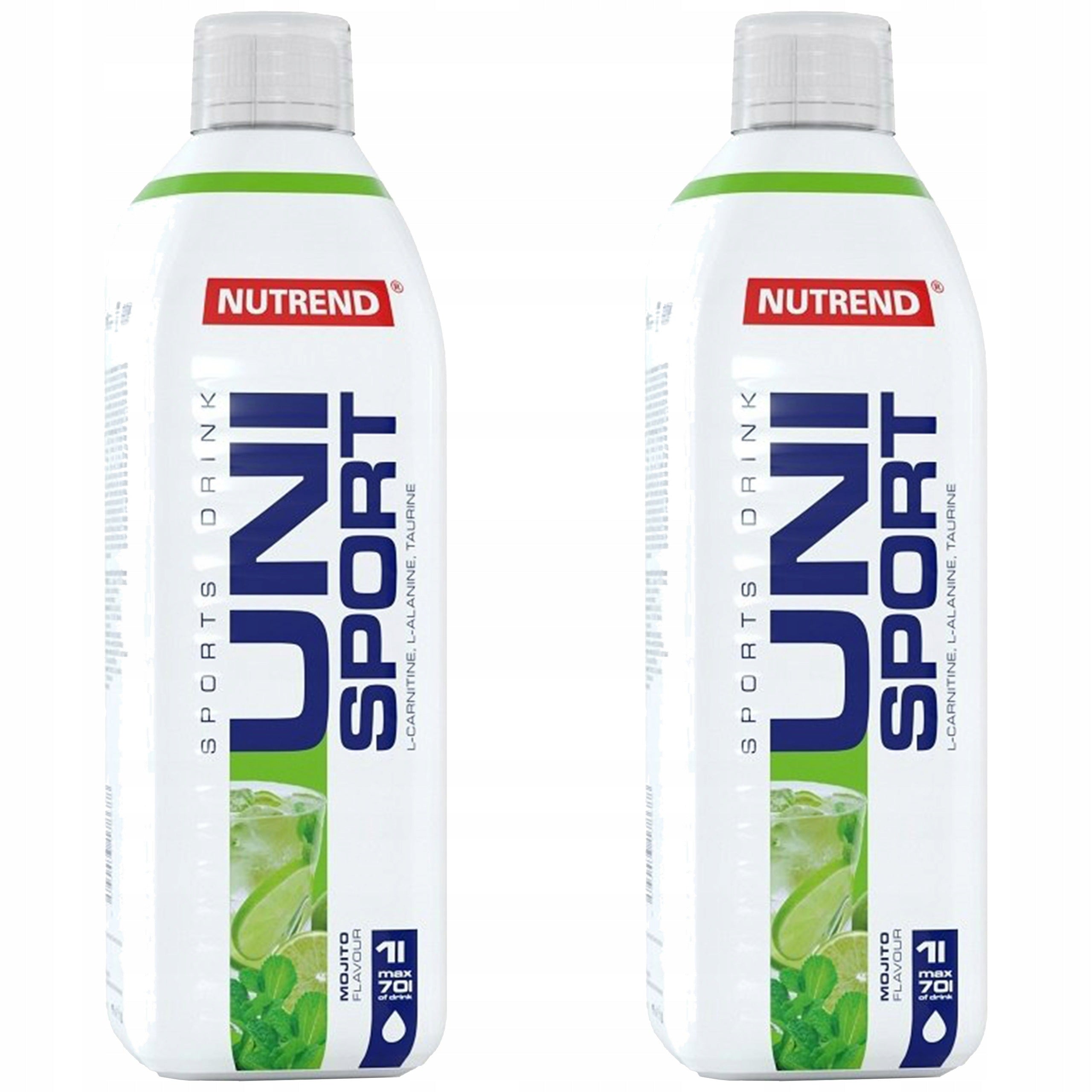 2x ISOTONIC DRINK ELECTROLYTE REGENERATION CARNITINE RE-GE 1000ML NUTREND