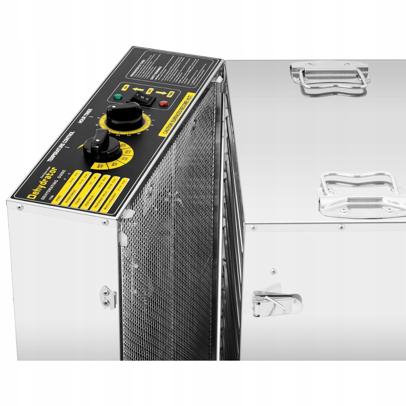 2x Industrial Mushroom Fruit Herb Food Dryer 16 Grates 1500W Brand Royal Catering