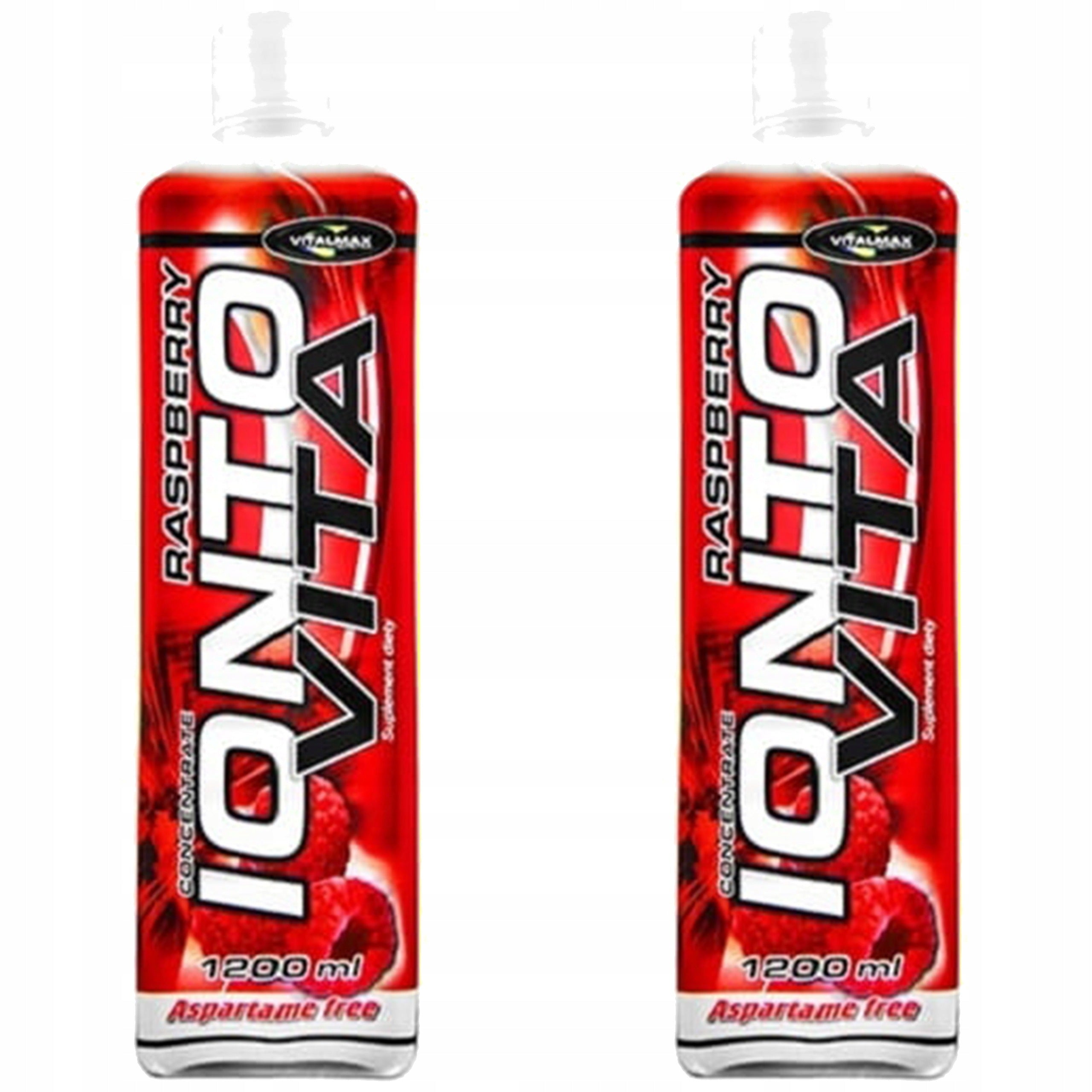 2x Isotonic Drink VITALMAX Vitamin Drink 1200ml Electrolytes L-Carnitine