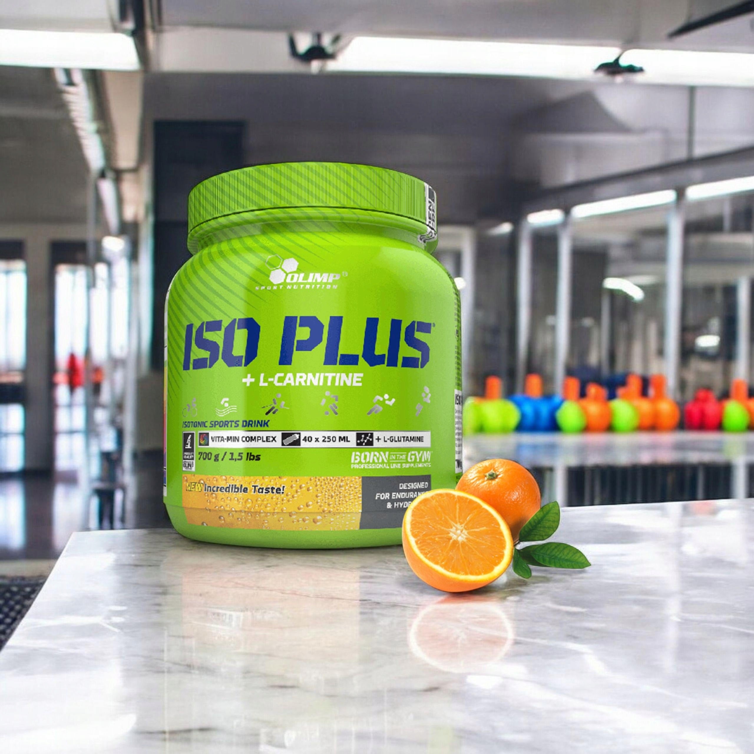 2x Isotonic Electrolytes Vitamins Carbohydrates Iso Plus Powder 700g OLIMP Brand Olimp