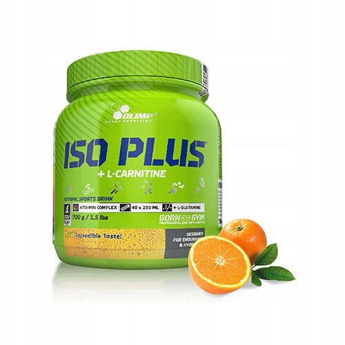 2x Isotonic Electrolytes Vitamins Carbohydrates Iso Plus Powder 700g OLIMP Expiration date at least six months from the date of purchase