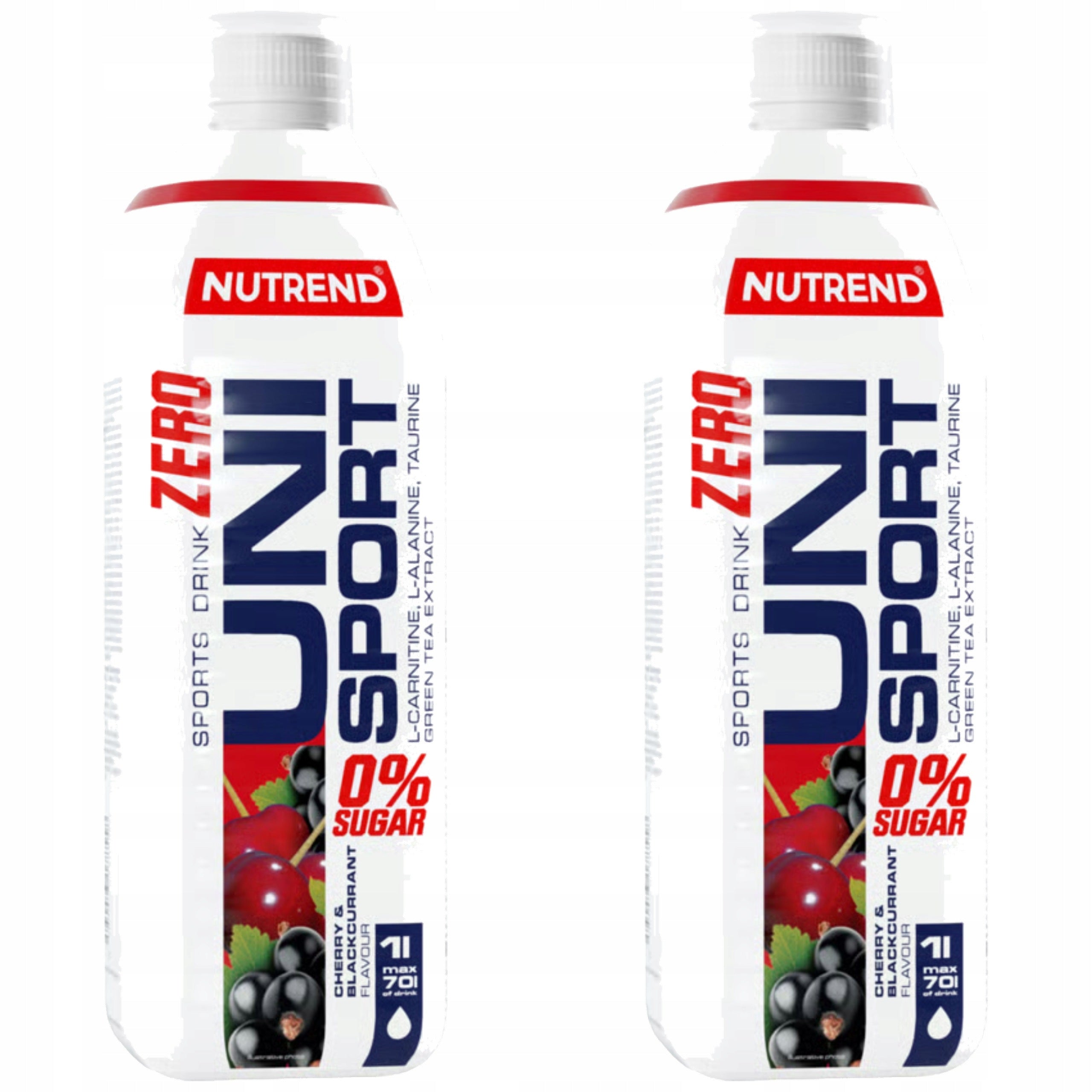 2x Isotonic drink hydration regeneration concentrate 1000ml NUTREND