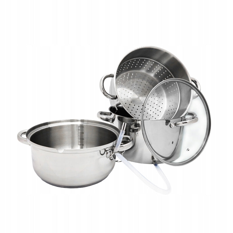 2x Juicer Topfann 8 2 L Silver Brand Topfann