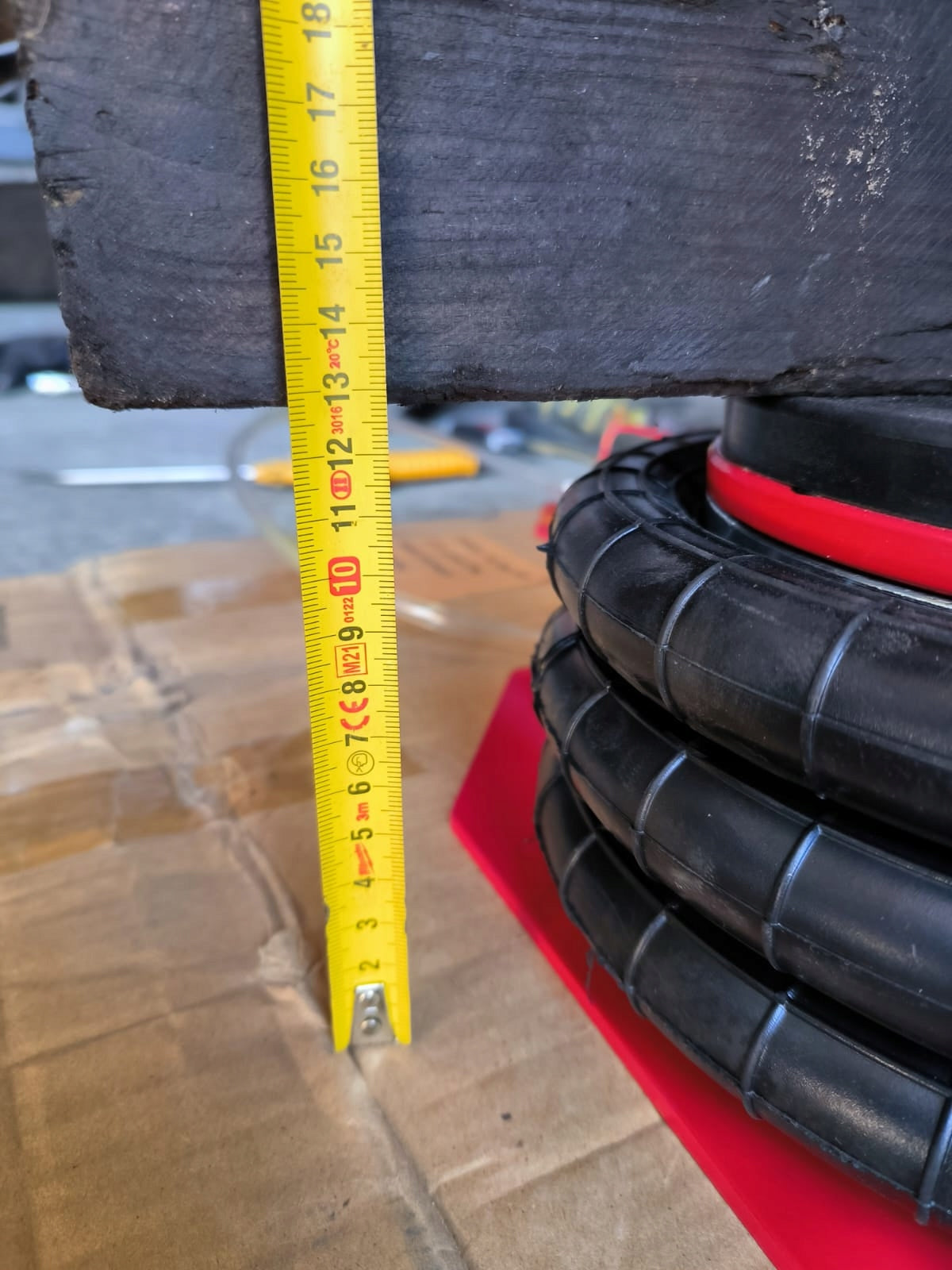 2x King Tech Pneumatic Lifter 3 5t 135 400 Mm Balwanek Product weight with unit packaging 20 kg