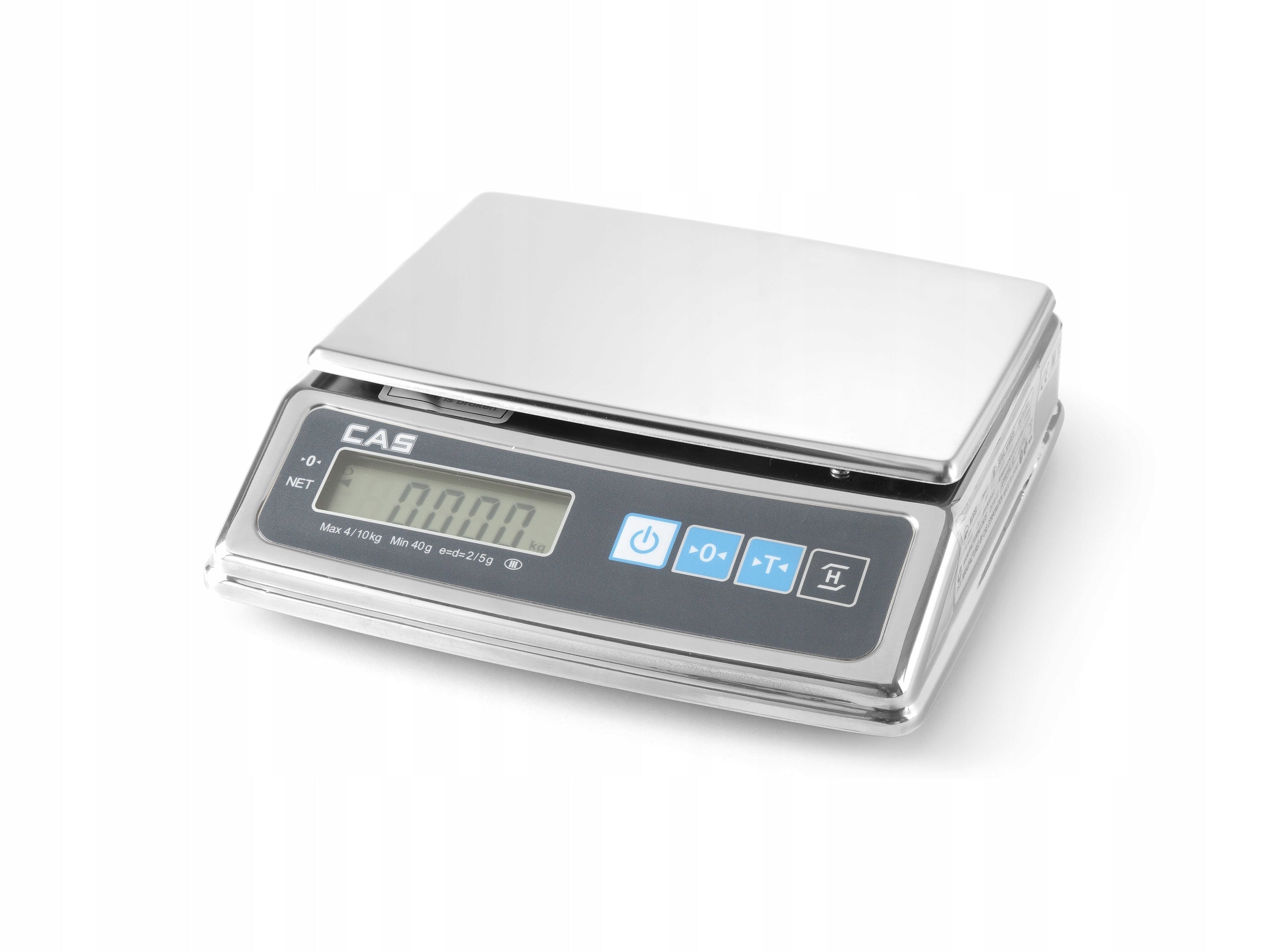 2x Kitchen scale with legalization up to 5 kg 1/2 g CAS - Hendi 580288