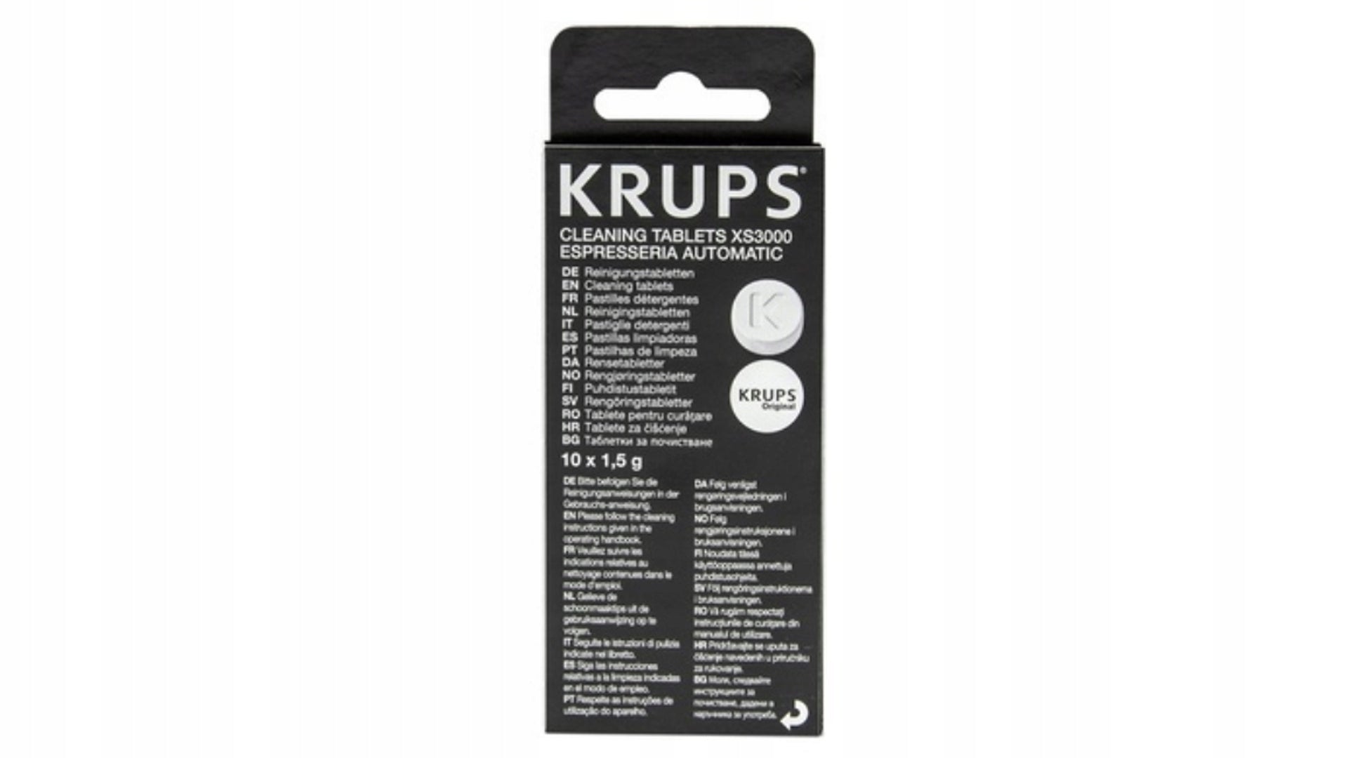 2x Krups Cleaning and Degreasing Tablets for Coffee Maker Original EAN (GTIN) 5904334033855