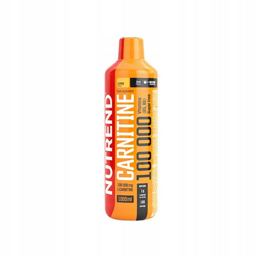 2x L-CARNITINE 100000 FAT BURNING 1000ML 100 SERVINGS NUTREND Expiration date at least six months from the date of purchase
