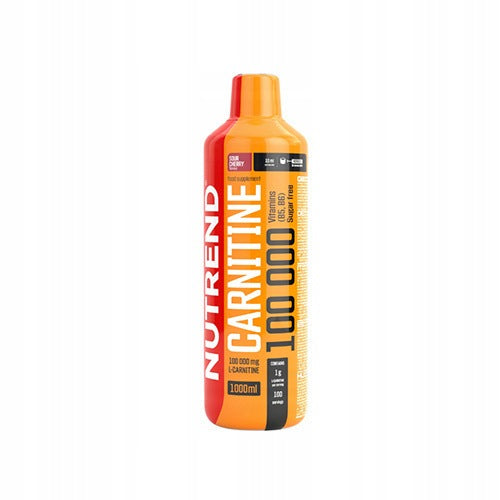 2x L-Carnitine + Fat Burning 100000mg 1000ml 100 Servings NUTREND Expiration date at least six months from the date of purchase