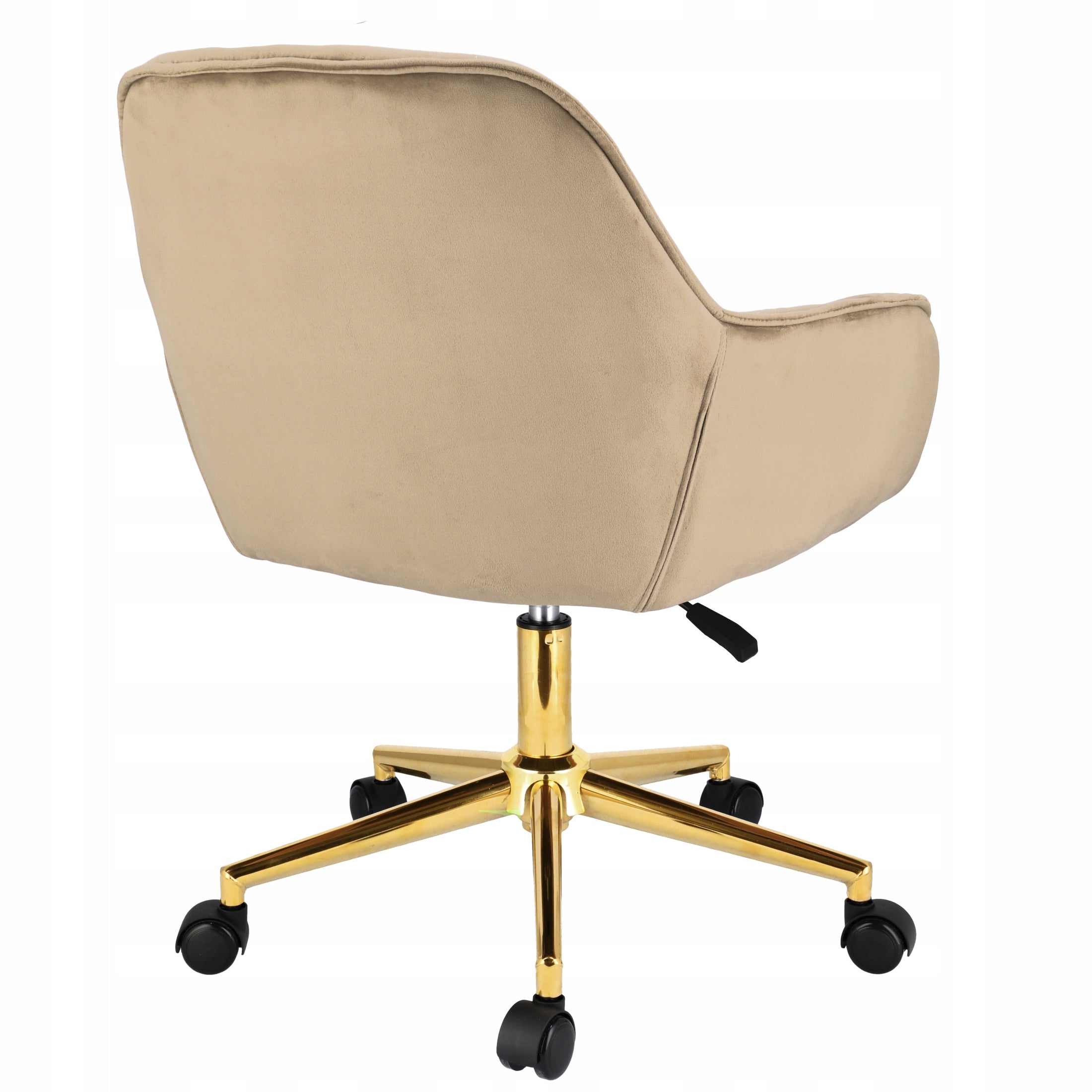 2x LARGO beige armchair on gold foot Furniture depth 62 cm
