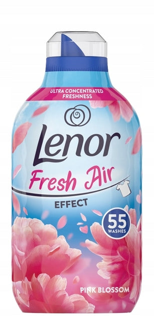 2x LENOR FRESH AIR EFFECT PINK BLOSSOM 55P 770ml