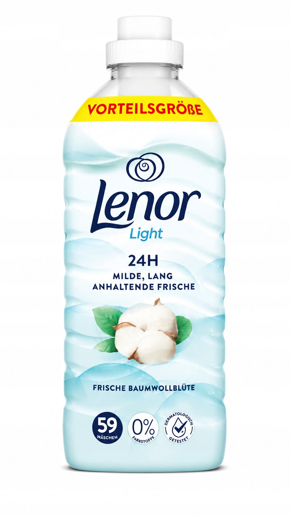 2x LENOR PARFUMELLE FABRIC SOFTENER CONCENTRATE 1239ml - GERMAN