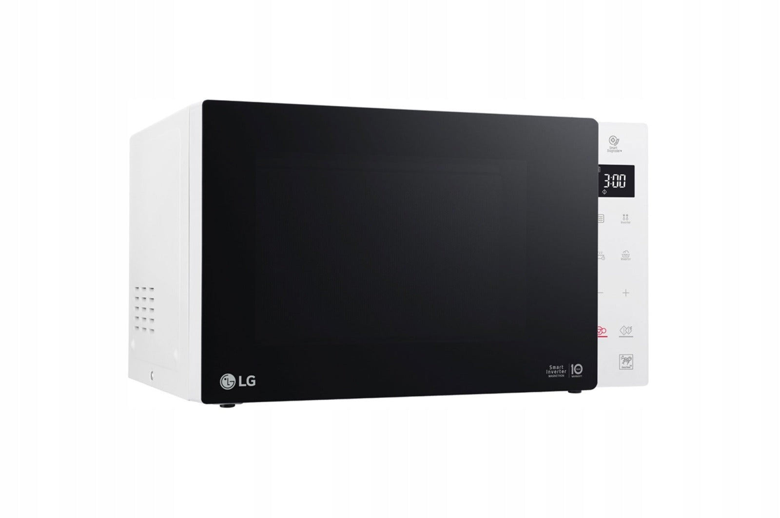 2x LG Microwave Oven MS23NECBW White 23 L 1000 W Freestanding with 24 Model MS23NECBW