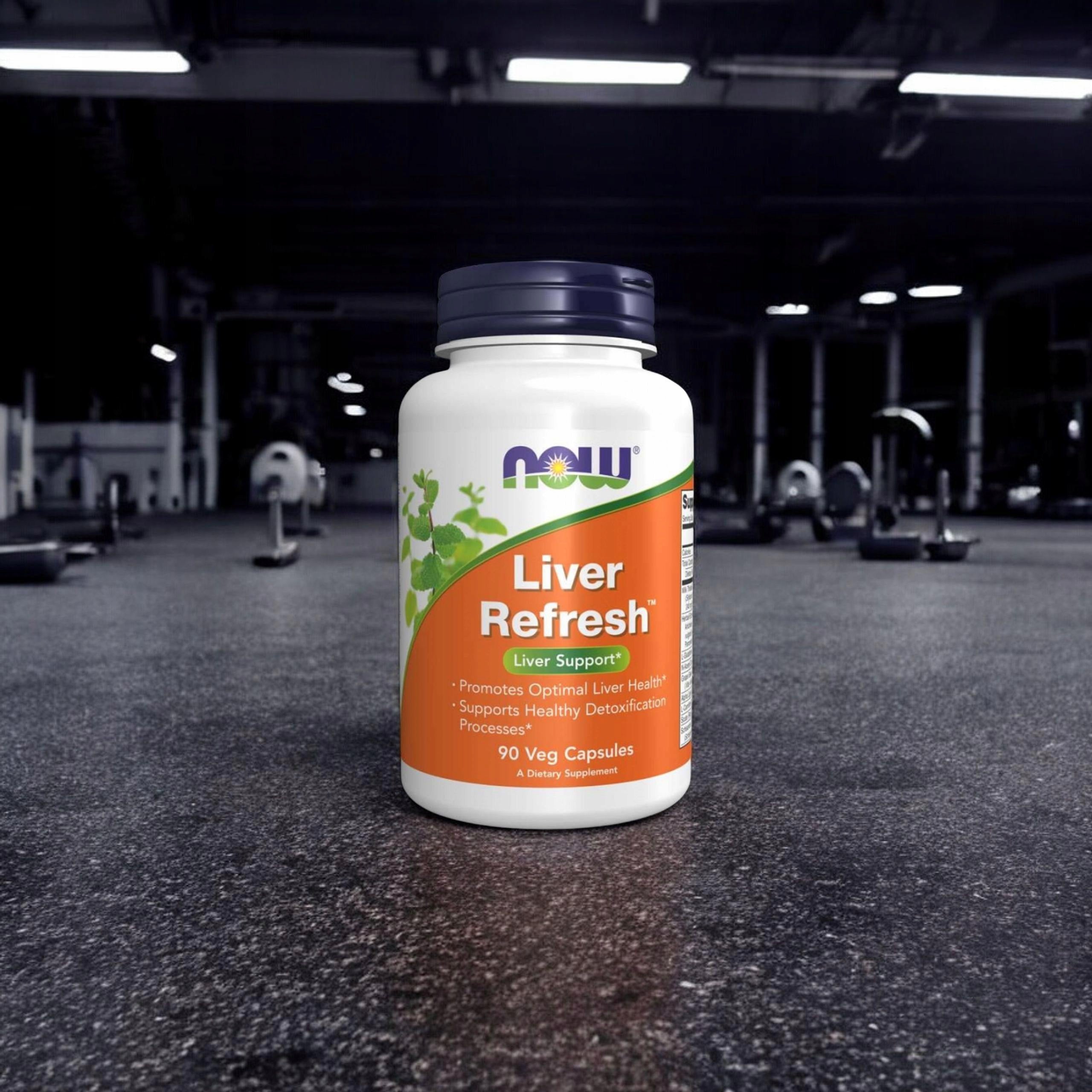 2x Liver Detoxification Liver Refresh Milk Thistle Glutathione 90 Capsules NOW Brand Now foods
