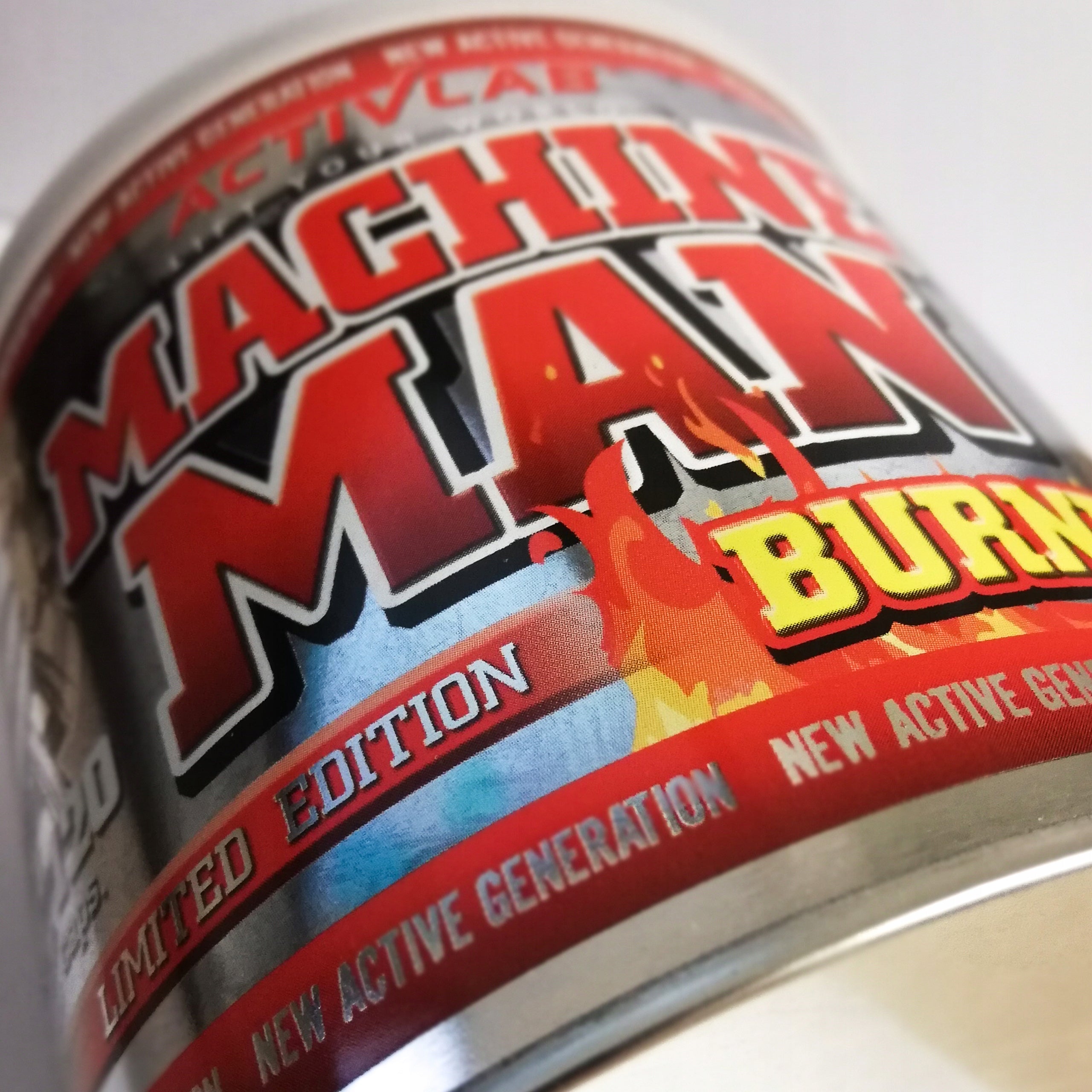 2x MACHINE MAN BURNER 120cap SLIMMING REDUCTION Brand Activlab